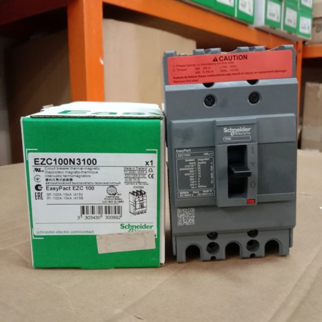 Schneider Mccb Ezc N Breaker Pole Easypact Automation