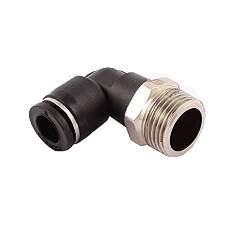 Pneumatic Push-in L-fitting 8mm*3/8 inch Elbow Connector