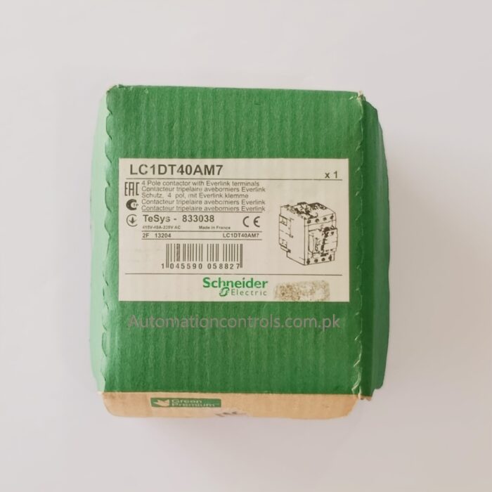 Schneider LC1DT40 Magnetic Contactor 40A 220VAC 4pole - Image 5