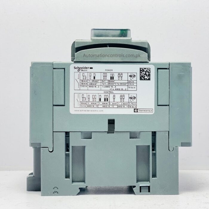 Schneider LC1D65A Slim Body Magnetic Contactor 65A 220VAC pole - Image 3