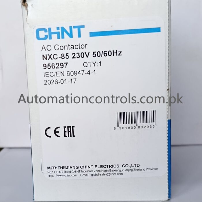 CHINT NXC-85 3pole Magnet Contactor 220VAC - Image 7