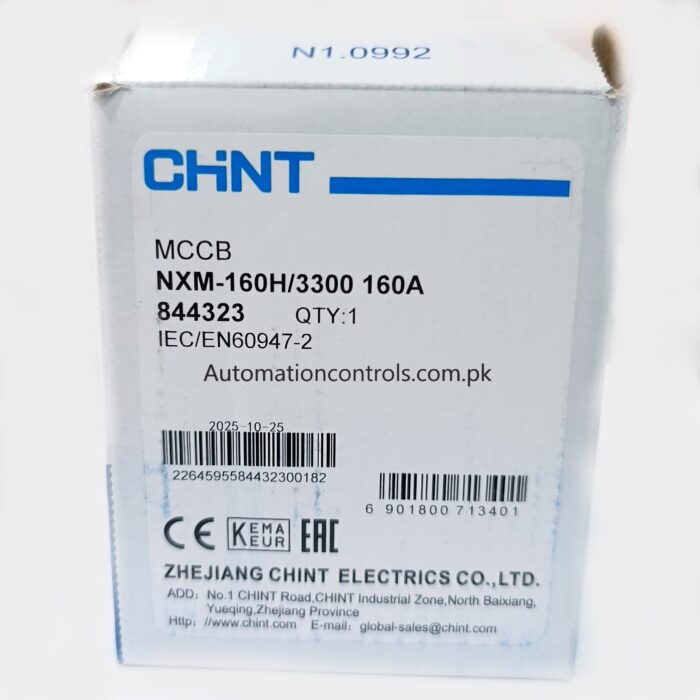 Chint 3P 160A MCCB Moulded Case Circuit Breaker NXM-160S - Image 3