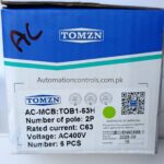 Tomzn TOB1-63H 2pole AC MCB Miniature Circuit Breakert - Image 3