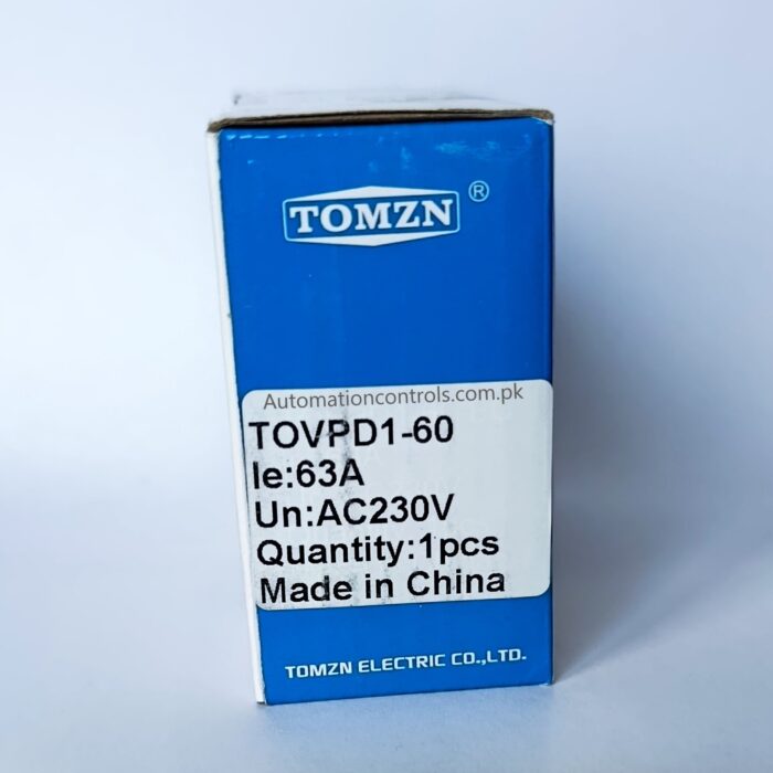 Tomzn TOVPD1-60 2in1 Adjustable Under and over Voltage and Ampere Protection device - Image 3