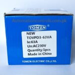 Tomzn TOVPD3-63VA 3phase 4pole Voltage and Ampere Protection Device - Image 3