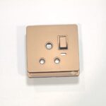 Power Plug China Fitting Sheet Board V8 series (Coffee Color)