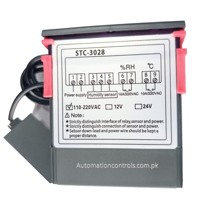 STC-3028 Temperature and Humidity Controller - Image 3