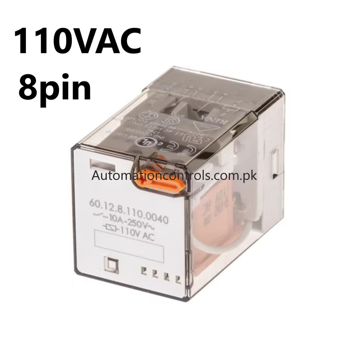 Finder (60.12) Series 8pin 110VAC Relay