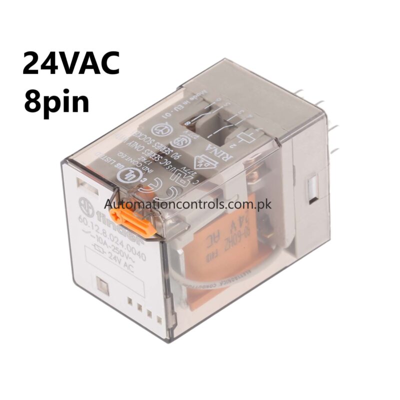 Finder (60.12) Series 8pin 24VAC Relay