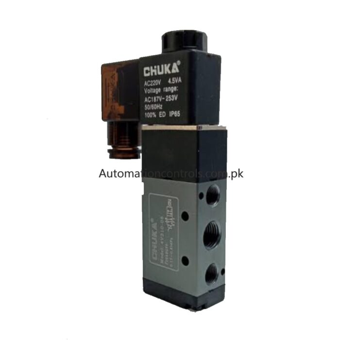Chuka 4V210-08 Solenoid Valve 1/4′′ 5way - Image 2