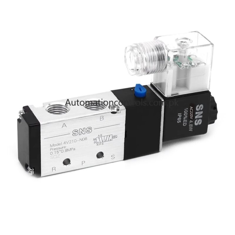 SNS 4V210-08 Solenoid Valve 1/4′′ 5way
