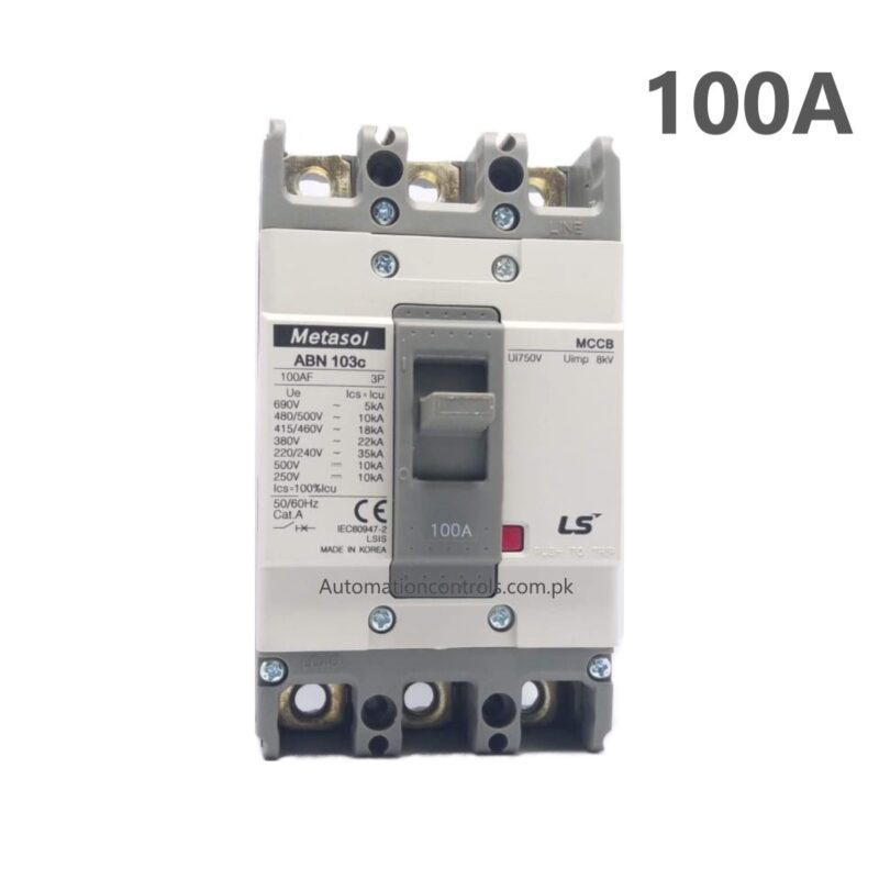 LS Metasol ABN 103C 3pole 100A MCCB Moulded Case Circuit Breaker