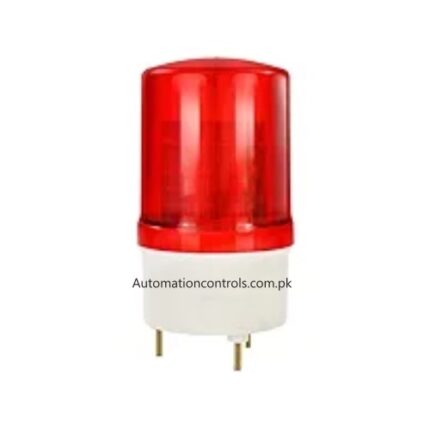 LTE-1101 Rotating Warning Light Red (12-220vAC/DC)