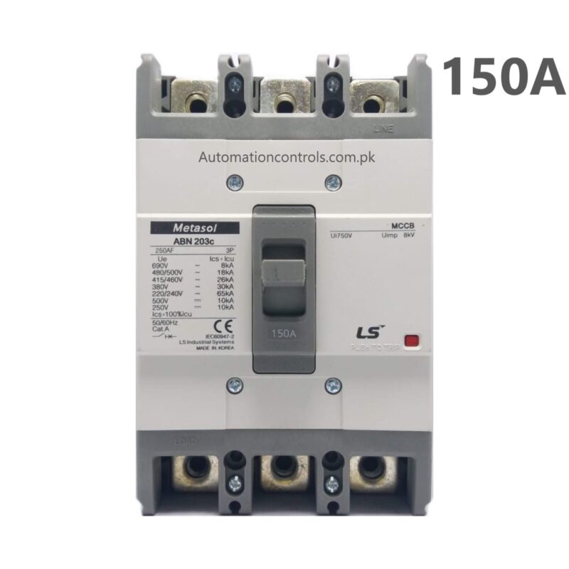 LS Metasol ABN 203C 3pole 150A MCCB Moulded Case Circuit Breaker