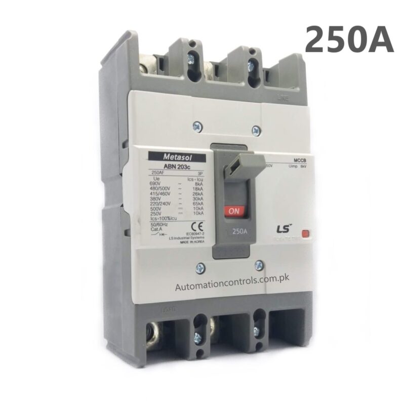 LS Metasol ABN 203C 3pole 250A MCCB Moulded Case Circuit Breaker