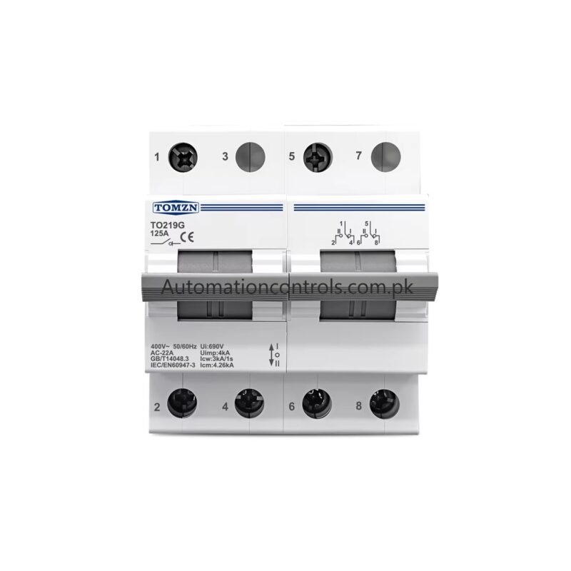 TOMZN TO219G 2pole 125A MTS Breaker type Change over