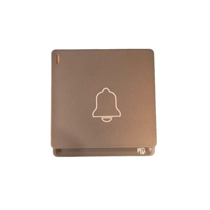 Bell Push China Fitting Sheet Board V8 series (Coffee Color)
