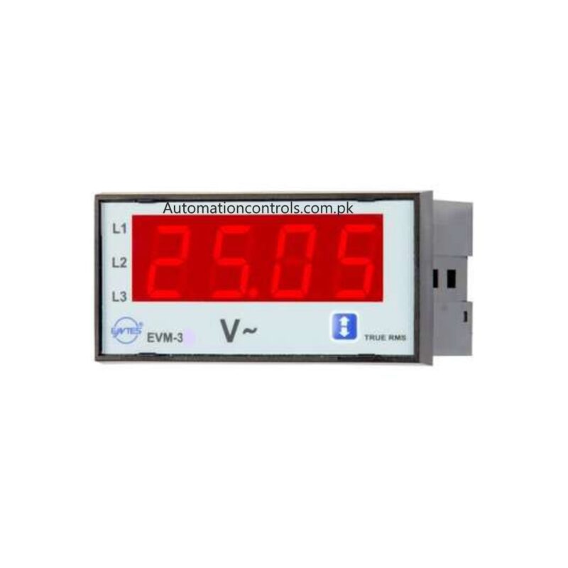 Entes EVM-3 48x96mm Digital Volt Meter