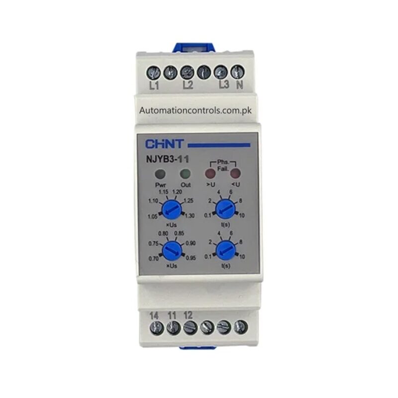 Chint NJYB3-11 Voltage Monitoring Phase Failure Phase Sequence Relay